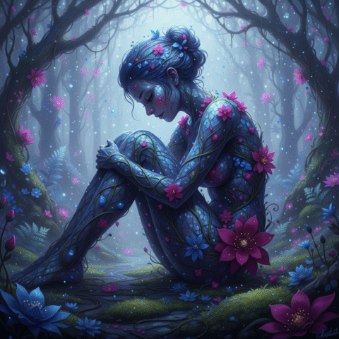 midnight-garden-sitting-flowers